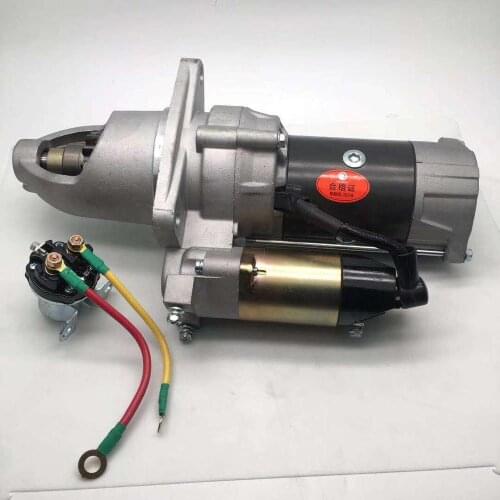 High Quality 600-813-4421 6D95 engine starter motor for PC200-5 PC200-6 Komatsu parts starter