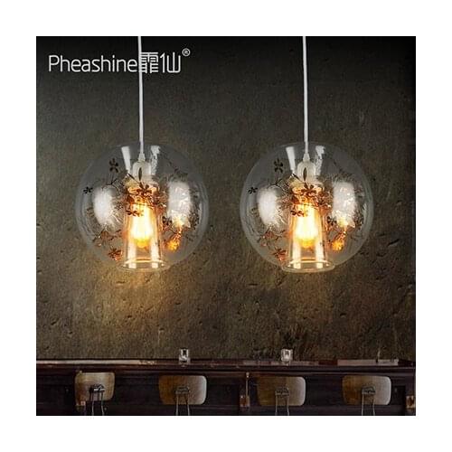 LED Postmodern Nordic Iron Glass Bubbles Designer LED Lamp LED Light.Pendant Lights.Pendant Lamp.Pendant light For Dinning Room