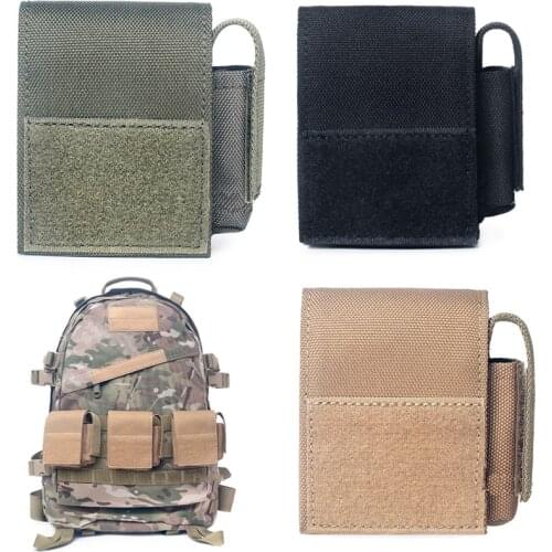 Outdoor Airsoft Combat Military Molle Pouch Tactical Single Pistol Magazine Pouch Flashlight Sheath Airsoft Hunting Camo Bags