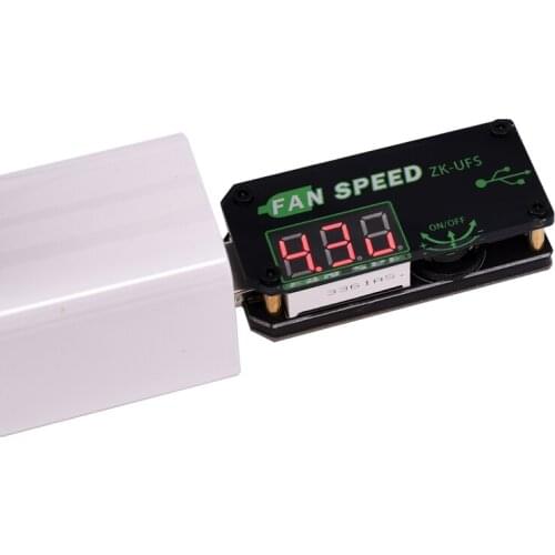 USB fan speed regulation module switch 5V stepless speed regulation Small fan speed regulator LED dimming low power timing