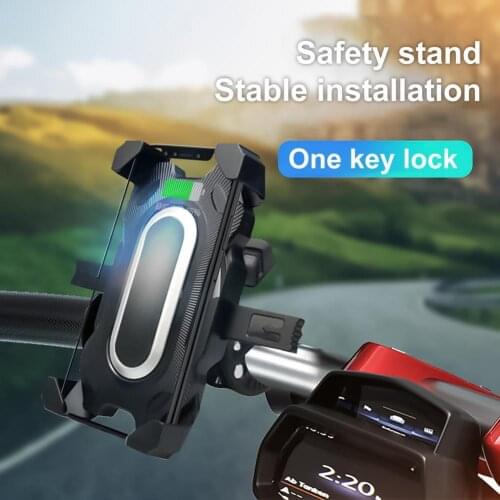 Hard Stable MTB Smart Phone Adjustable Mount Adjustable Phone Mount Self-locking for Bike