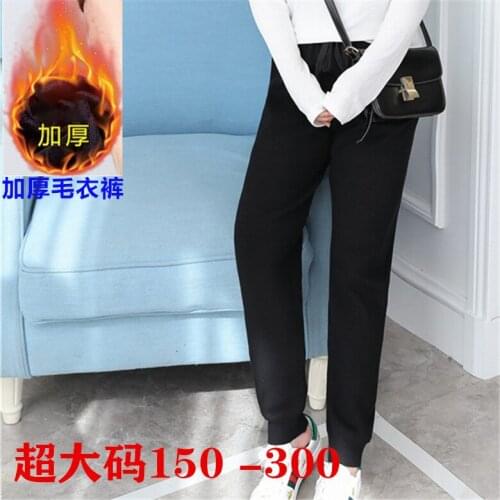 Plus Size Winter Women Sport Pant Thick Fleece Warm elastic Sweatpant Running Jogger Fitness Gym Casual Workout Pant Sportswear