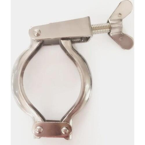 1.5" Tri Clamp 304 Stainless Steel Sanitary Fitting 50.5mm Ferrule OD Fit 38mm Pipe OD For Homebrew Beer