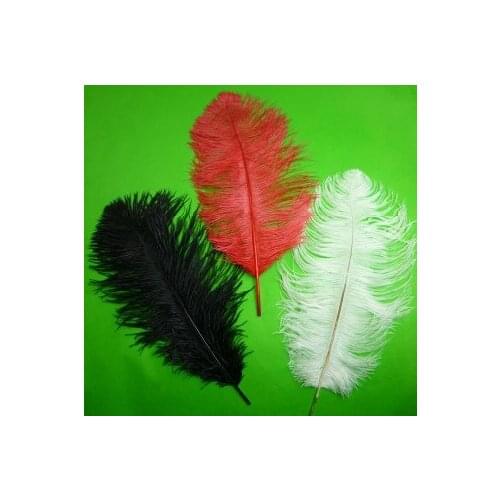 1 pc Fake Ptilosis/Ostrich Feather Used for Appearing/Vanishing Cane(Red/White/Black Available,42cm) Magic Trick Stage Illusion