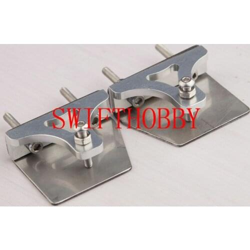 2pcs CNC Trim Tabs 38mm X 30mm set for small electric nitro rc boat