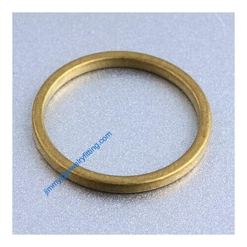 2000 PCS Raw Brass 21*1.8*0.5mm copper Rings fashion jewelry findings jewelry Connectors Quoit