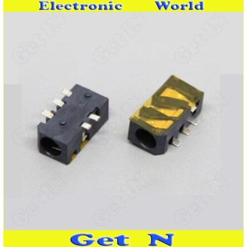 30pcs-2000pcs PJ-331 for Tablets Phone 3.5MM Audio Video Connectors 3.5 Headphone Jacks with Column Head PJ331