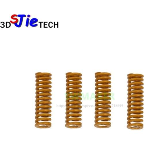 4pcs CREALITY 3D Printer Parts Spring height 25mm For Heated bed CR-10 CR-10Mini CR-10S Series 3D Printer fast ship