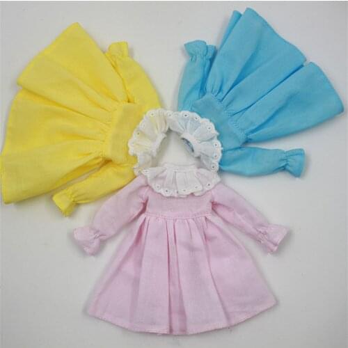 Suitable for 1/6 doll, normal doll, joint doll, icy, jecci five, licca body, only for 1/6 doll, 30cm autunm dress