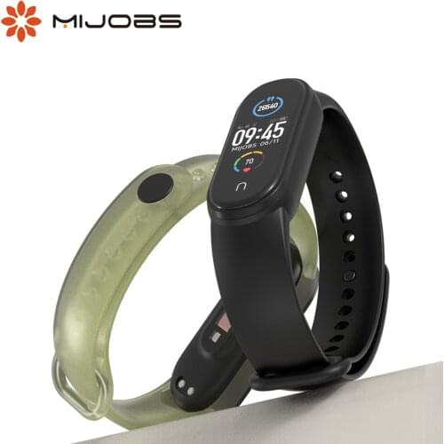 Mi Band 5 Global Version Strap Translucent Mi Band 4 Bracelet Silicone Wristbands for Xiaomi Mi Band 3 NFC Correa Wrist Watch