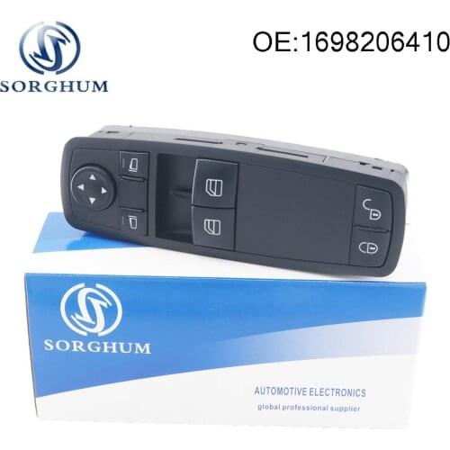Electric Power Window Master Switch 1698206410 A1698206410 For Mercedes Benz W169 W245 A160 A180 B200