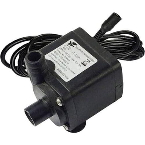 JT-180A DC USB 5-24V Mini Brushless Water Pumps Amphibious 0.5A 6W Submersible Pump