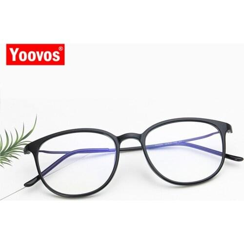 Yoovos Classic Glasses Frame Women Luxury Glasses For Women Blue Light Eyeglasses Retro Brand Design Okulary Gafas De Hombre