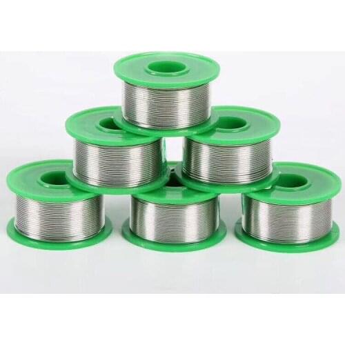 100g 0.8mm Rosin Core Tin/ No-Lead 0.8mm Rosin Roll Flux Solder Wire Reel High Quality Hot Selling