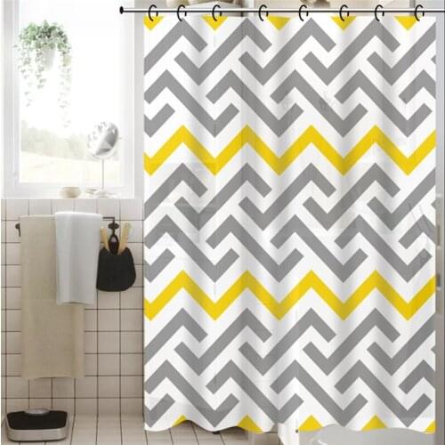 Thick waterproof translucent bathroom curtain, waterproof shower curtain, shower curtain
