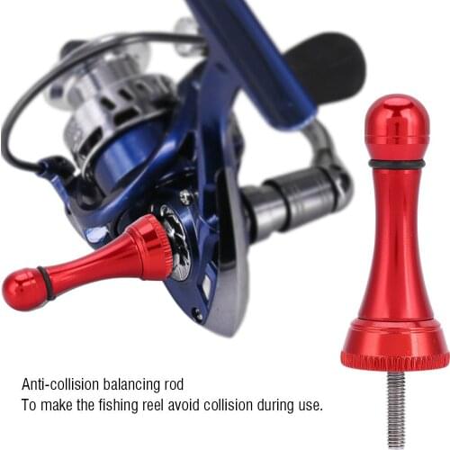 Spinning Reel Balancer DIY Fishing Wheel Anti-collision Balance Bar Spinning Reel Crank Replacement Fishing Accessories