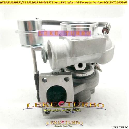 Turbo HX25W 3599350 3599351 2852068 504061374 Turbocharger For Iveco BHL Industrial Generator Various 4CYL2VTC 2V TC 2002-07