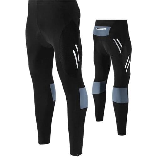 TWTOPSE Pro Cycling Tights Pants Compression 3D Gel Pad MTB Bike Road Bicycle Pants Trousers Reflective Breathable Clothing 2019