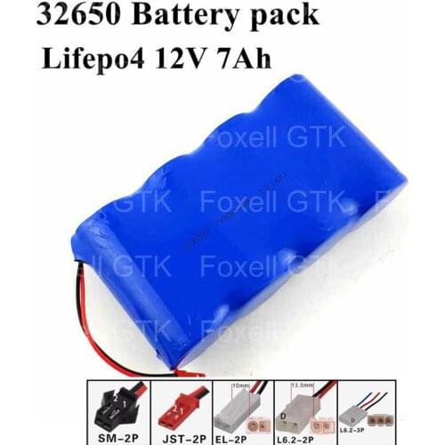 High quality 7000mAh power Lifepo4 4s 12.8V battery bateria 7Ah original 12v with BMS 25A 250W starter motor two stroke engine