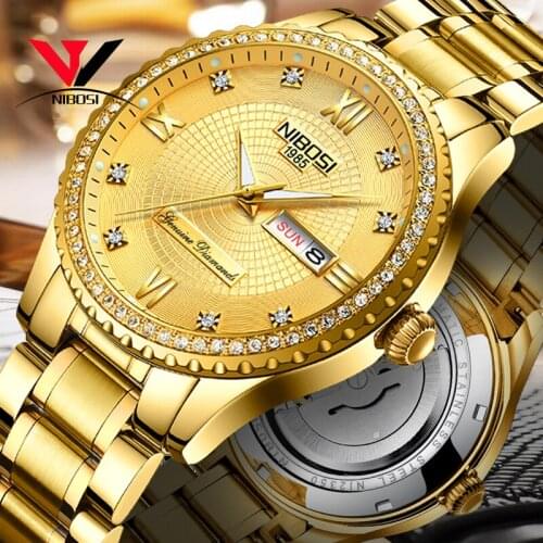 NIBOSI 2020 Fashion Relogio Masculino Automatic Top Brand Luxury Mechanical Watch Sport Men Watch Casual Watch Men Wristwatch