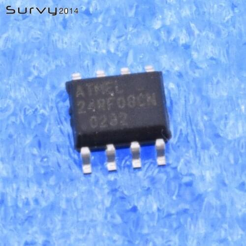 5/10PCS AT24RF08CN-10SC SOP8 AT24RF08CN AT24RF08 EEPROM ATMEL IC diy electronics