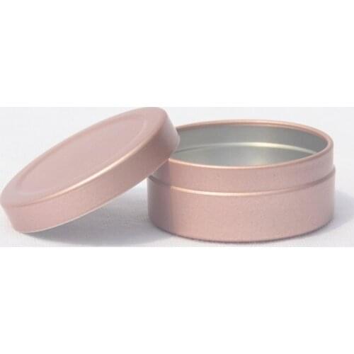 20g Cream Jar Round Tin Cosmetic Lip Balm Containers Nail Craft Pot Refillable Bottle Screw Thread Lids Empty Aluminum Cans