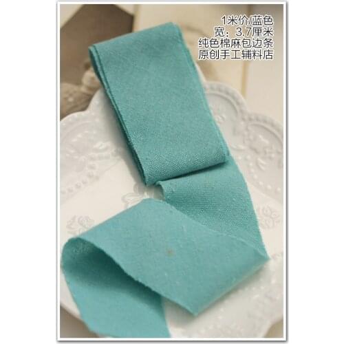 Dailylike Cotton Ribbons Cotton Strips Fabric Ribbon Patchwork Textile for Wrapping Fabric Edges Sewing Fabric DIY Gift Wrapping