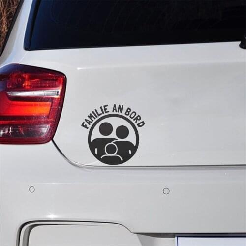 Familie an BordCar Stickers Fashion Design Art Vinyl Decals Car Stickers ov259