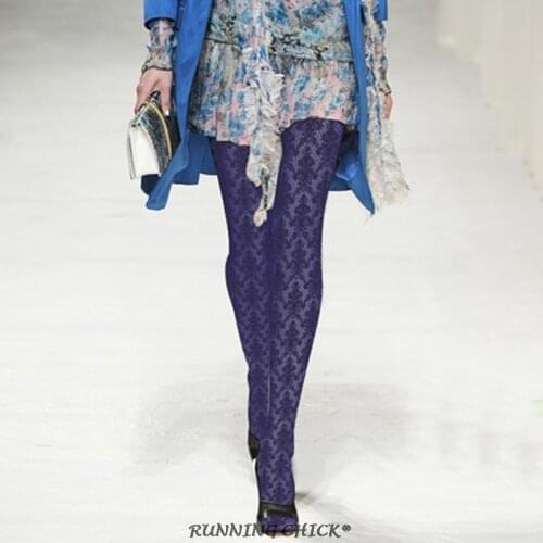 140D Autumn And Winter Thick Velvet Little Dot Pattern Printed Pantyhose