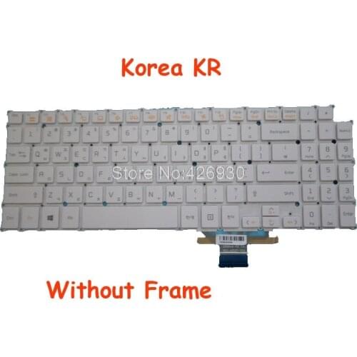 Korea KR Keyboard For LG 15Z950 15Z950-GT30K MF56L GT54K 15Z950-GT5GK GT70K 15Z950-G.AT70K 15ZD950-GX32K GX5GK GX5WK