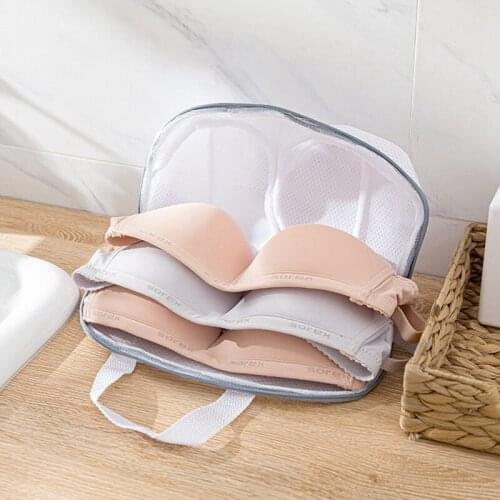 Machine-wash Special Home Use Polyester Anti-deformation Bra Mesh Bags Laundry Brassiere Bag Cleaning Underwear