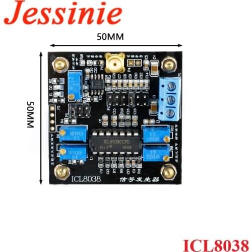ICL8038 Signal Generator Module Low Frequency Signal Source Sine Wave Triangle Wave Square Wave Waveform Generation