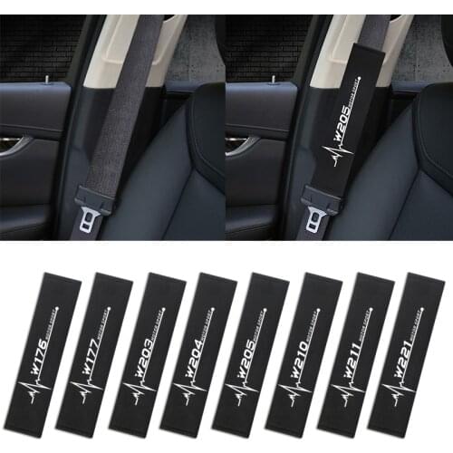 Car Seat belt cover car styling for Mercedes Benz W205 W212 W204 W203 W210 W213 W220 W221 W222 W108 W124 W126 W140 W168 W169 W17
