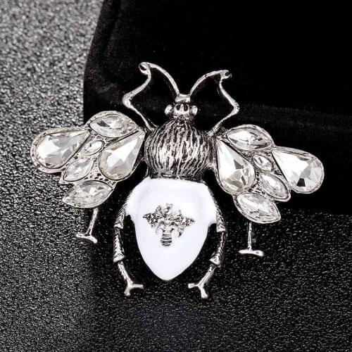 12pcs/lot wholesale Bee brooches jewelry for women kids christmas gifts fashion womens hats accessory men insect brooch pins