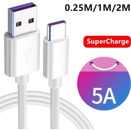 Original 5A Fast Charging Cable For Xiaomi mi 10 9 lite Pro phone Poco X3 NFC USB Type C Data Sync Cable For Redmi 9 9A 10X 5G