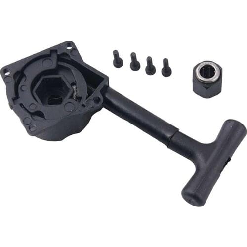 Pull Starter Recoil Start Kit For RC 1/10 R025 R020 HSP .18 RC Nitro Vertex VX Engine Buggy Truck Adapter Remote Controller