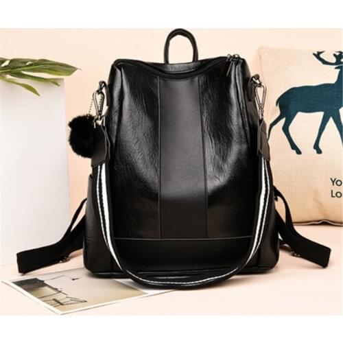 Luxe Print Design Vrouwelijke Rugzak Vrouwen Tas Koreaanse Mode Vrouwen Rugzak Grote Capaciteit Hoge Kwaliteit Pu Reistas