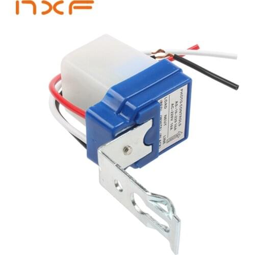 New AS-10 10A Photoswitch Sensor Switch Auto On Off Photocell Street Light Control AC/DC universal 12V 24V 220V