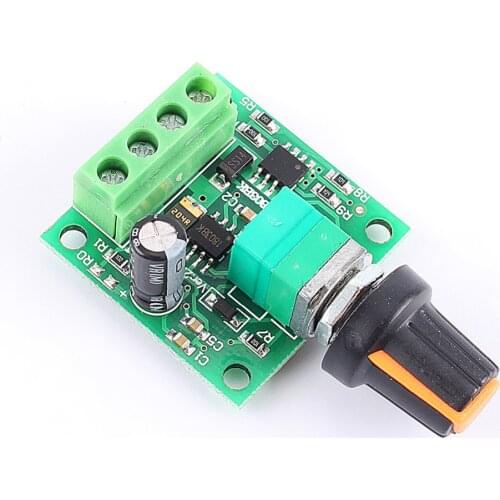 DC Motor Speed Controller Adjustable PWM Governor 1.8V 3V 5V 6V 12V 2A Low Voltage Regulator Speed Control Switch
