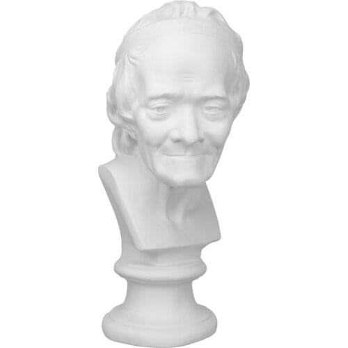 Plaster Head Statue Figure Greek Sculpture Modern Art Living Room Crafts White Decoration Statue Esculturas Home Decor AC50DX