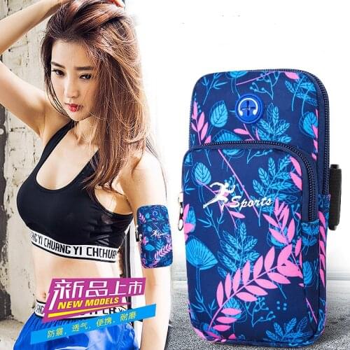 Running 5.5-6.5inch Arm Bag Mens And Womens Fitness Equipment Outdoor Hand Bag Wrist Bag arm Bag Sports Mobile Phone Arm Cover