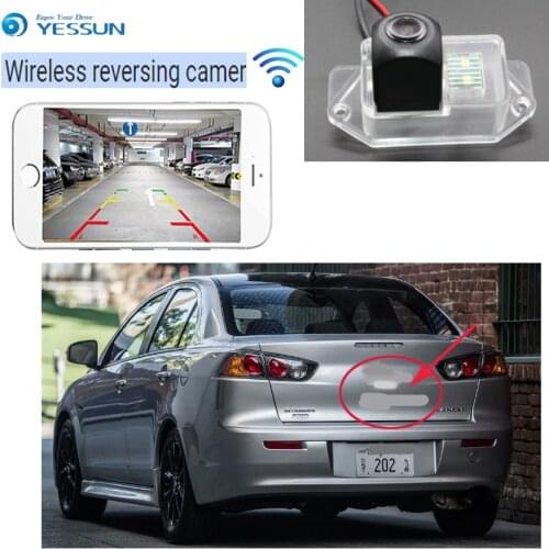 YESSUN car new hd wireless rear camera for Mitsubishi Lancer EX Evolution X 2007~2015 for Proton Inspira (Malaysia) 2007~2015