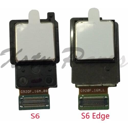 10PCS Original Rear Camera Back Camera For Samsung Galaxy S6 G920 / S6 Edge G925 Back Big Camera Module With Flex Cable Ribbon