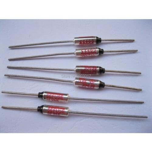 1400 Pcs Per Lot Microtemp Thermal Fuse 99C Cut-off 10A 250V HOT Sale HIGH Quality