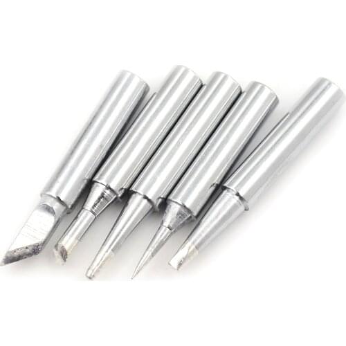 5pcs 60W Solder Iron Tip Electric Soldering Irons P36 Soldering Station Conical Bevel