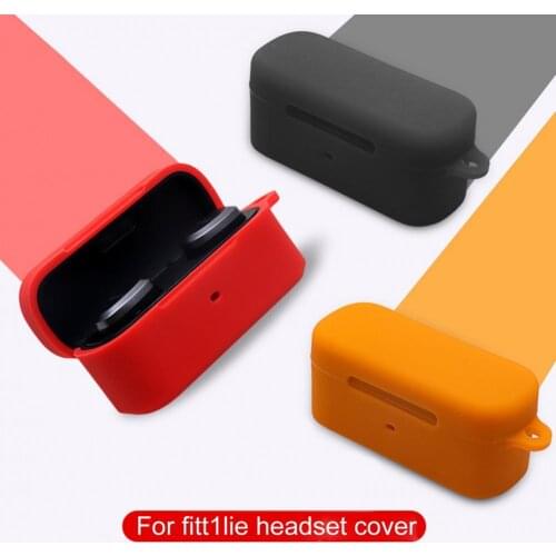 Bluetooth Headset Protective Case Soft Anti-drop Silicone Portable Earphone Cover for FIIL T1 Lite