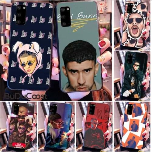 Riccu bad bunny Phone Case for Samsung S20 plus Ultra S6 S7 edge S8 S9 plus S10 5G