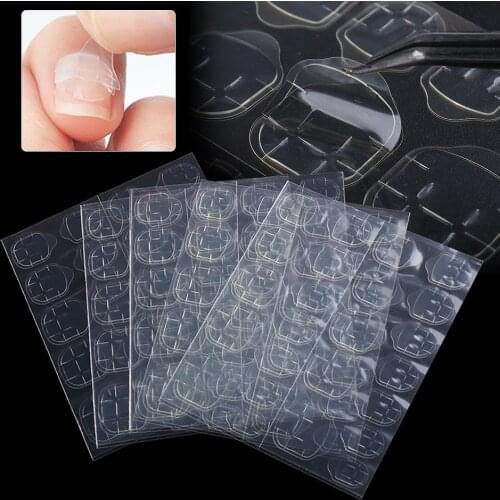 Double Sided Jelly Adhesive False Nails Tape Glue Stickers Strong Lasting Press On Fake Nails Tips Manicure Sticky Tools NT1946
