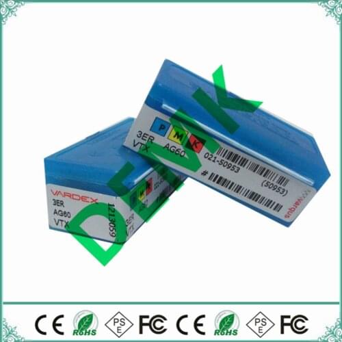 Vargus 3ER AG55 AG60 1.0ISO 1.25ISO 1.5ISO 2.0ISO 2.5ISO VTX Carbide Threaded Inserts Same as 16ER, for SER External Threading