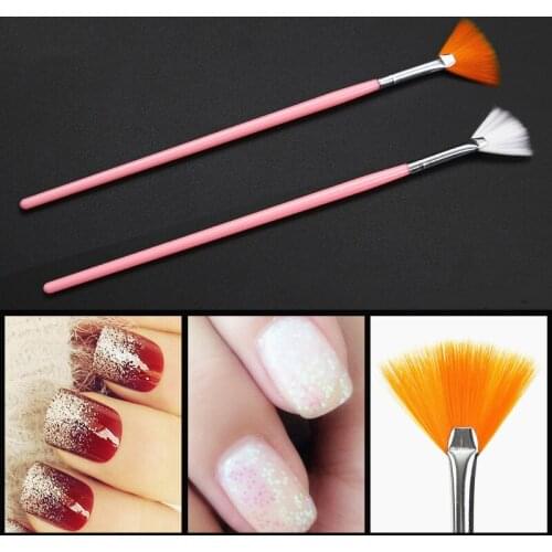 15pcs Set Nail Brush Manicure Gel Gradient Sector Brush Acrylic Nail Polish Dotting Painting Drawing Washable Carving Brush Pen